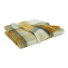 Saro Lifestyle Throw Blanket With Faux Mohair Check Design - 3 of 4