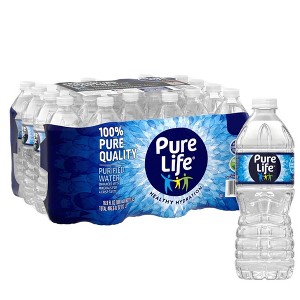 Nestle Pure Life Bottled Purified Water - 16.9 Fl Oz Bottle (Pack of 48) - 1 of 4
