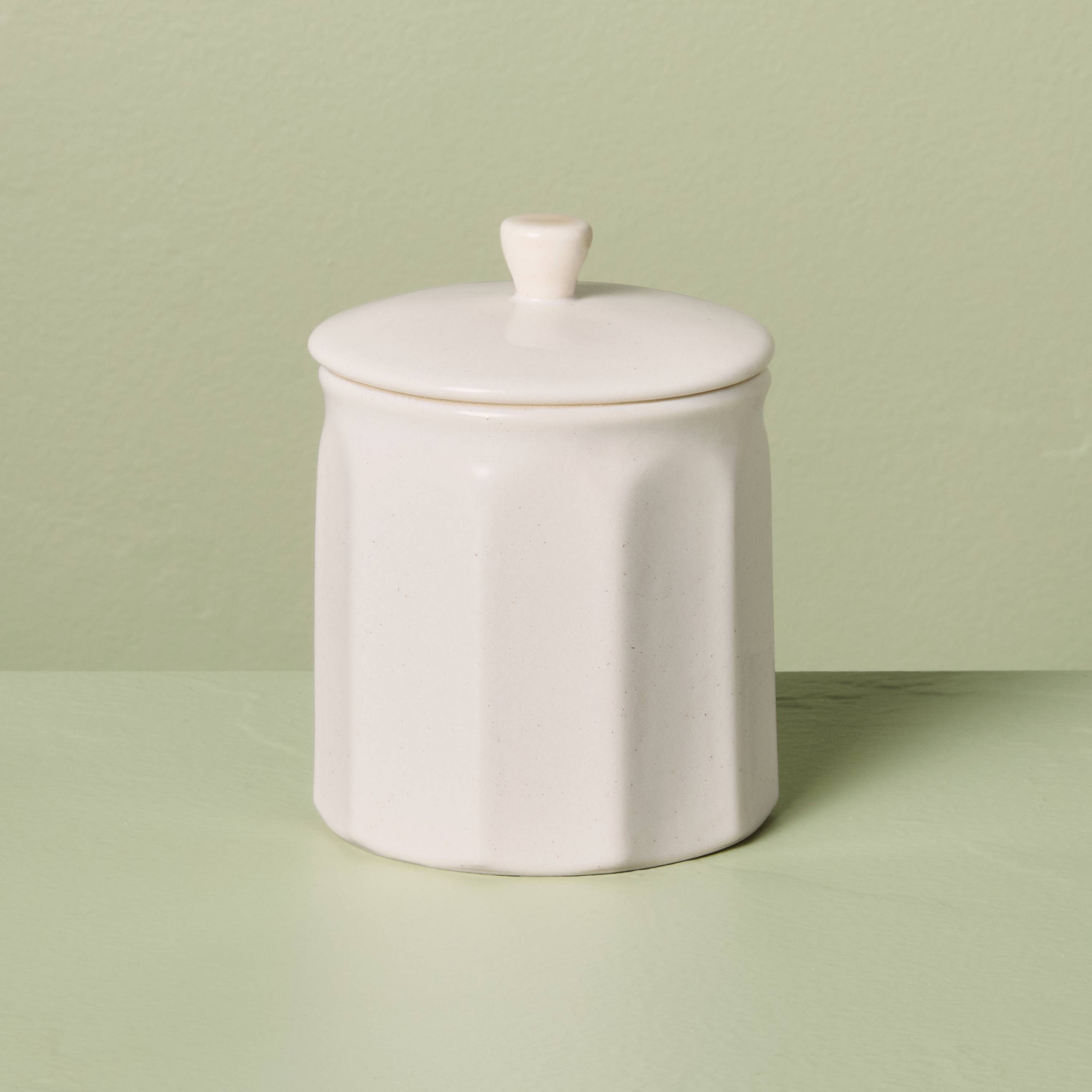 Small Ceramic Bathroom Canister - Hearth & Hand™ with Magnolia