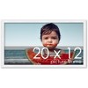 PosterPalooza | Classic Modern White Picture Frame - UV Acrylic, Backing Board, Hanging Hardware Included - 2 of 4