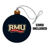 Robert Morris University Primary Logo Wood Christmas Tree Holiday Ornament - 2 of 4