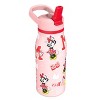Zak Designs 14oz Minnie Mouse Tranquility Sip Water Bottle - 2 of 4