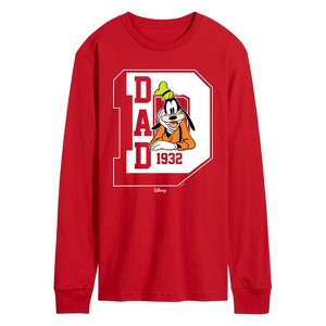 Men's - Disney - Goofy Dad Long Sleeve Graphic T-Shirt - 1 of 2