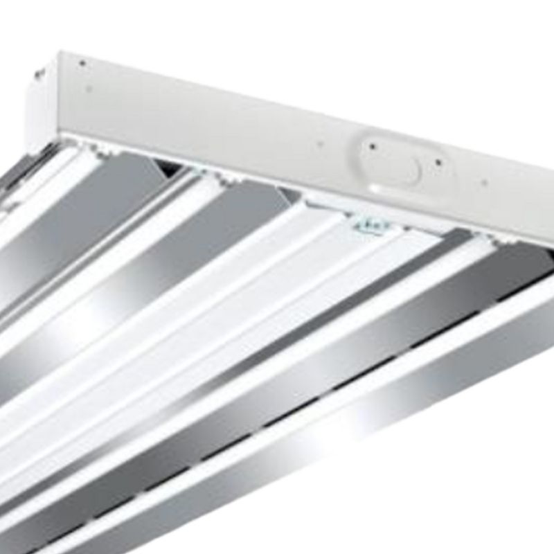 Metalux F Bay HBL 2 x 4 Foot 4 Lamp T5 Commercial Fluorescent Lamp Light Fixture, for Retail, Industrial, and Warehouse Applications, 5 of 7