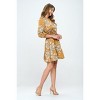 WEST K Womens Bea Three Quarter Sleeve Smocked Dress - 2 of 4