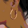 Hollywood Sensation Bold and Beautiful Hoop Earrings - 2 of 4