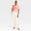 Women's Short Sleeve T-Shirt - Universal Thread™ Pink - image 3 of 3