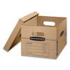 Bankers Box SmoothMove Classic Moving/Storage Boxes, Half Slotted Container (HSC), Small, 12" x 15" x 10", Brown/Blue, 20/Carton - 2 of 4