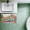Stupell Industries Vintage Truck With Flowers Printed Plush Bath Mat And Bath Rug, Design By Nina Blue, 18"X30" - 3 of 4