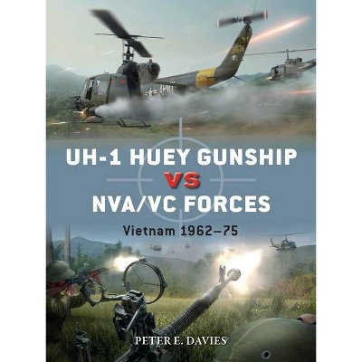 Uh-1 Huey Gunship Vs Nva/VC Forces - (Duel) by  Peter E Davies (Paperback)