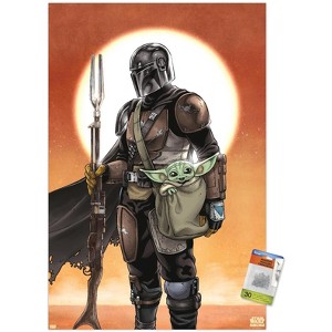 Trends International Star Wars: The Mandalorian - Manga Duo Unframed Wall Poster Prints - 1 of 4