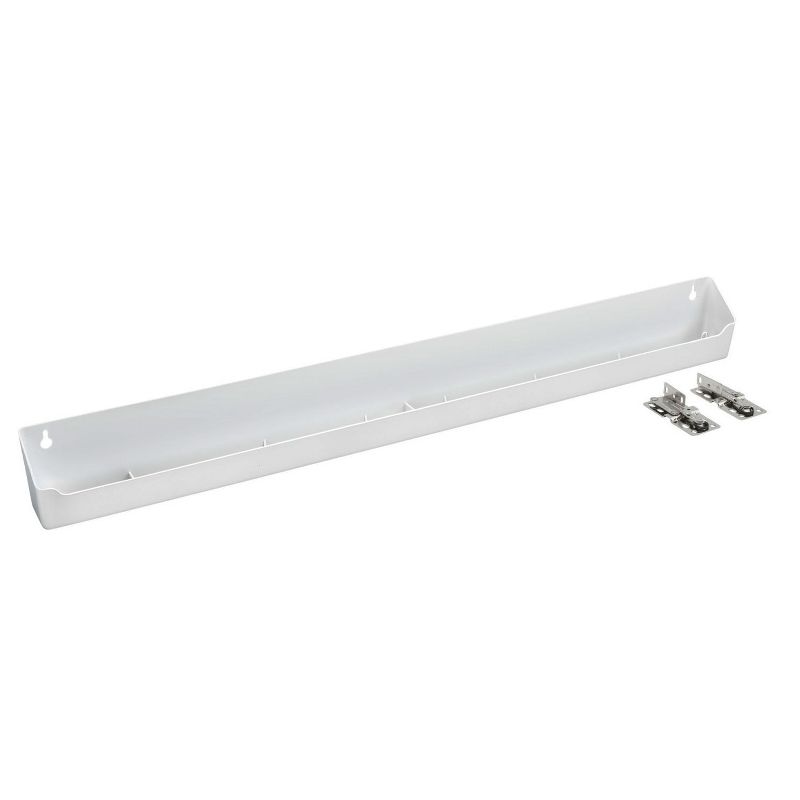 Rev-A-Shelf LD-6591 White Polymer Lazy Daisy Sink Tip-Out Tray for Sink Base Cabinets, 1 of 5