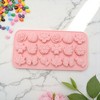 Unique Bargains Candy Making Moulds 18-Cavity Floral Candy Bow Candy Mould Hand Wash 8.07"x4.29"x0.59" 1 Pc - 2 of 4