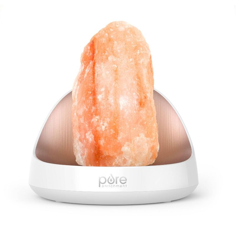 Salt Lamp and Ultrasonic Oil Diffuser - Pure Enrichment, 1 of 8