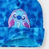 Girls' Disney Stitch Tie-Dye Pom Beanie - image 3 of 3