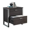 Sauder Rock Glen 2 Drawer File Cabinet Blade Walnut - 2 of 4