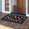 Rainbow Pawprints Doormat Welcome 30" x 18" Briarwood Lane - image 3 of 4