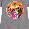 Girls' - Barbie - Costume Party Graphic Short Sleeve Fleece Dress - 2 of 4