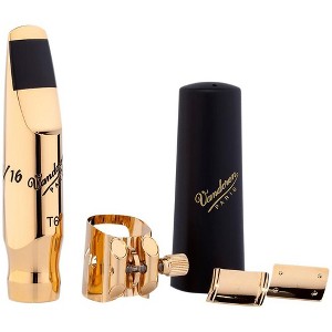 Vandoren V16 Metal Tenor Medium Chamber Mouthpiece with Optimum Ligature/Cap Kit Level 2 T6 194744864889 - 1 of 1