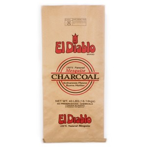 El Diablo All Natural Mesquite Lump Charcoal 40 lb - 1 of 1