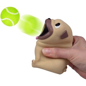 Hog Wild Pug Popper Toy - Includes 6 Soft Foam Balls - Safe for Indoor/Outdoor Play - Gift for Kids, Girls, Boys - 1 of 4