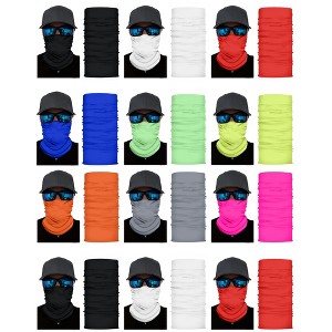 12 Pack Multifunctional Neck Gaiters for Dust Sun Wind and Cold Protection - 1 of 4