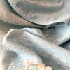HomeRoots 59" X 71" Turquoise Cotton Plain Weave Throw Blanket with Tassels - 4 of 4