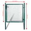 VidaXL Single Door Fence Gate Powder-Coated Steel - 2 of 4