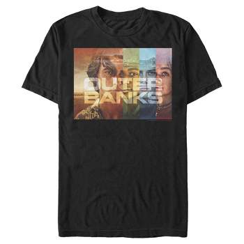 Men's Outer Banks Faces Poster T-Shirt
