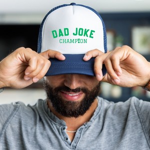Simply Sage Market Dad Joke Champion Adult Foam Trucker Hat - 1 of 2