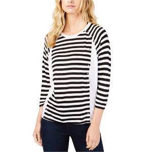 Michael Kors Womens Striped Pullover Blouse - 1 of 1