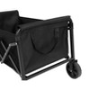 Grungis Lightweight Portable Wagon Cart,All-Terrain Shopping Cart with Wheels,Utility Cart for Camping,Shopping - 4 of 4