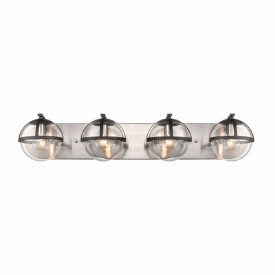 Elk Home Davenay 4 - Light Vanity in  Satin Nickel