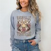 Simply Sage Market Women's Graphic Sweatshirt Nashville Retro Flowers - 2 of 2
