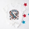 Simply Sage Market Women's Patriotic Eagle 1776 Short Sleeve Graphic Tee - 3 of 4