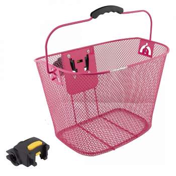 Sunlite QR Mesh Basket Pink Steel Mesh 13.75x10.25x10.25`