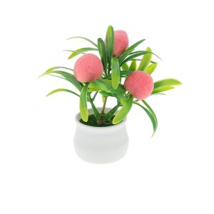 Unique Bargains Artificial Plants Plastic 3.15"x3.15"x4.33" 1 Pcs - 1 of 4