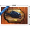 Trends International Marvel Venom: The Last Dance - Symbiote Fish Plaque Framed Wall Poster Prints - 3 of 4