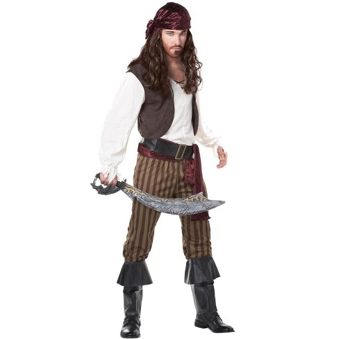 California Costumes Rogue Pirate Adult Costume, Large : Target