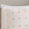 Kelsey Cotton Jacquard Pom Pom Kids' Quilt Set - Urban Habitat - 4 of 4