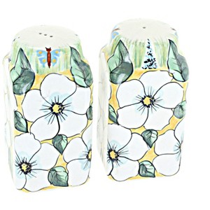 Blue Rose Polish Pottery 811-13 Millena Salt & Pepper Shakers - 1 of 2