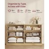 6-Drawer Double Dresser for Bedroom, 54.2" Wide Chest of Drawers with Fluted Panels, Transitional Storage Dresser - 4 of 4