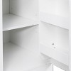 TopComfy Decorative Storage Cabinets Pantry Storage Cabinet Food Pantry Cabinet with Doors shelves drawers for Kitchen, White, 44.49"*26.57"*9.25" - 3 of 4