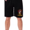 Harry Potter Mens' Hogwarts All Houses Sleep Pajama Shorts - image 3 of 3