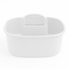 Home Mart Goods White Large Multipurpose Organizer Caddy- 14"x10"x6" - 3 of 3