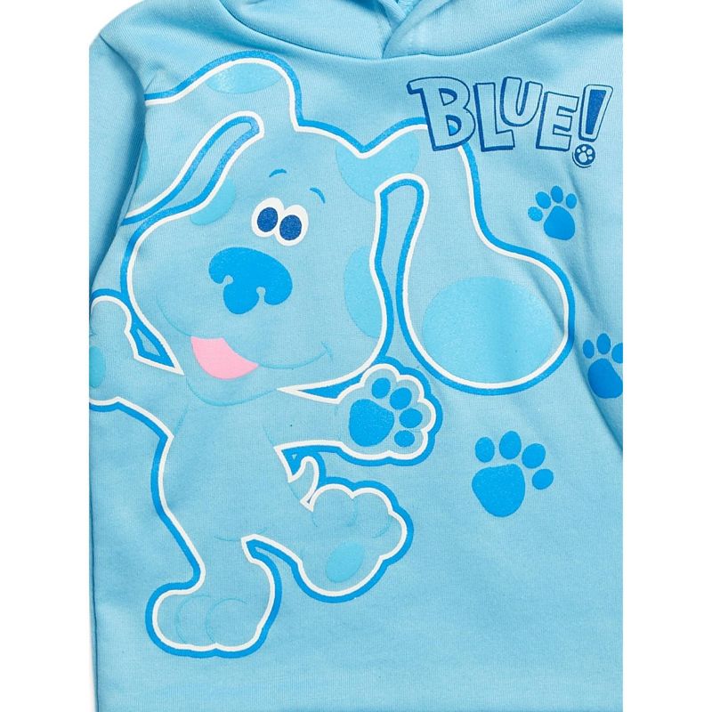 Blue's Clues & You! Baby Fleece Pullover Hoodie Infant, 4 of 9