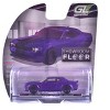 2023 Dodge Challenger SRT Hellcat Plum Crazy Metallic with Black Stripes "Showroom Floor" 1/64 Diecast Model Cars by Greenlight - 3 of 3