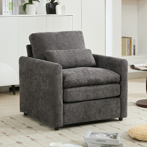 Runesay Oversized Comfy Cloud Sofa Double Cushion Single Sofa with Plush Cushion - 1 of 4