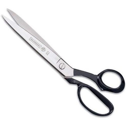 Mundial 437-5 - Classic forged, sewing scissors / household scissors, 5  (12 cm), knife edge, full nickel-plated