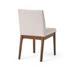 Modern Upholstered Dining Chair Set of 2, Armless Dining Chair For Kitchen Or Dining Room -Tanpinhause - 3 of 4